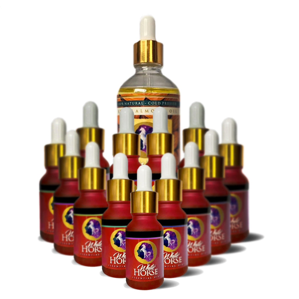 13 Essentail Oils + 1 Carrier Oils Set