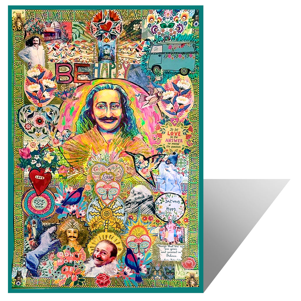 Meher Baba Collage Print