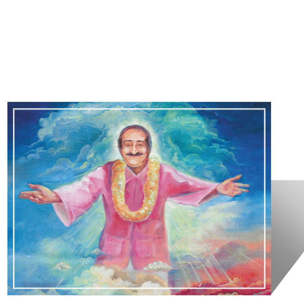 Meher Baba 'Come to me' HORIZONTAL print